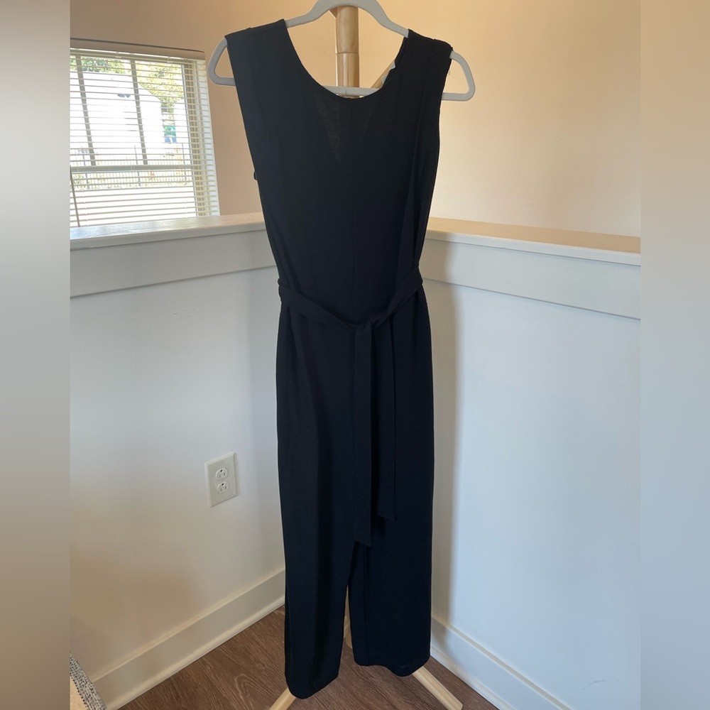Max Studio black wide-leg jumpsuit
